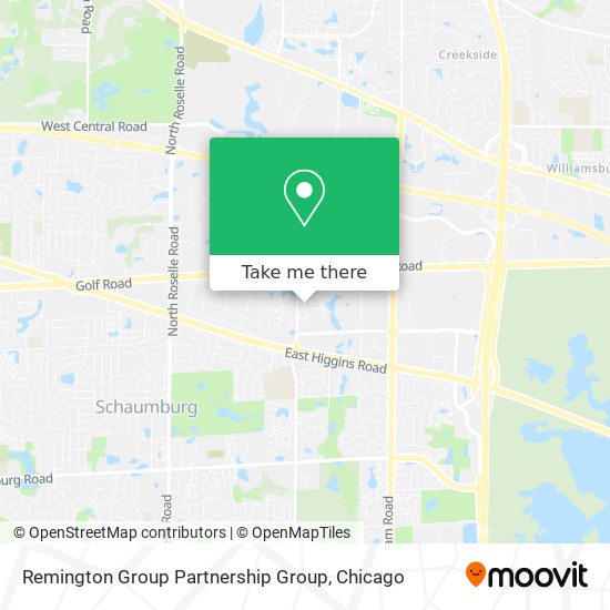 Mapa de Remington Group Partnership Group