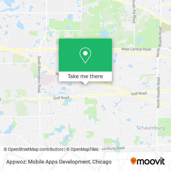Appwoz: Mobile Apps Development map