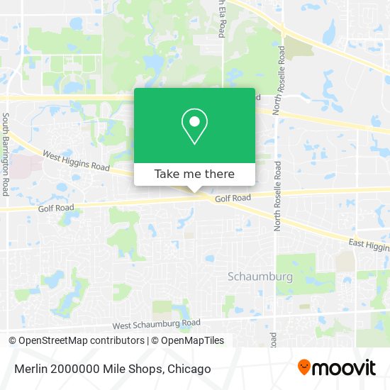 Merlin 2000000 Mile Shops map