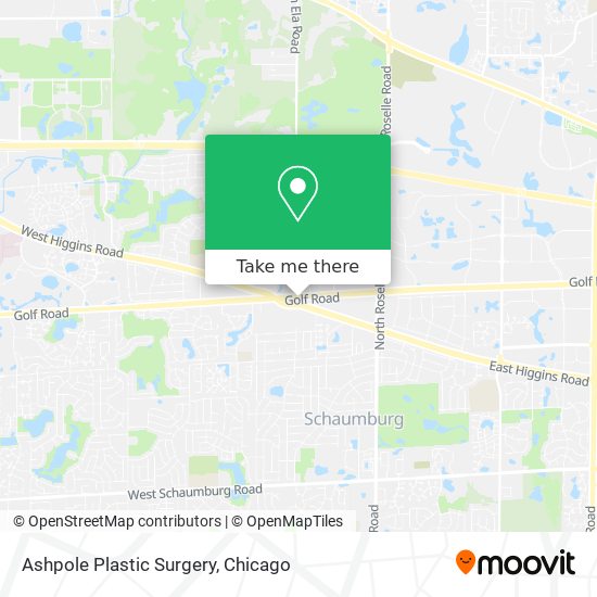 Ashpole Plastic Surgery map