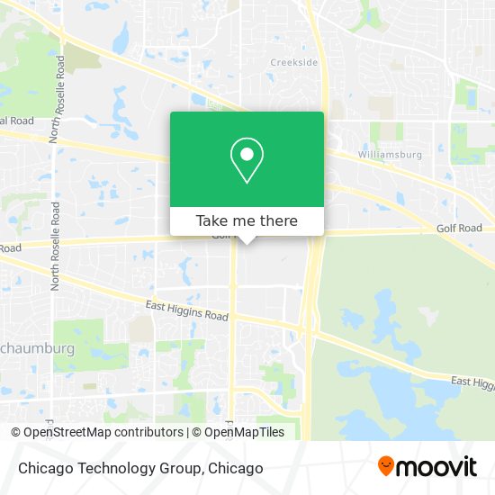 Chicago Technology Group map