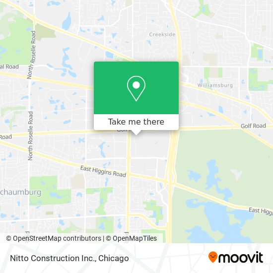 Nitto Construction Inc. map