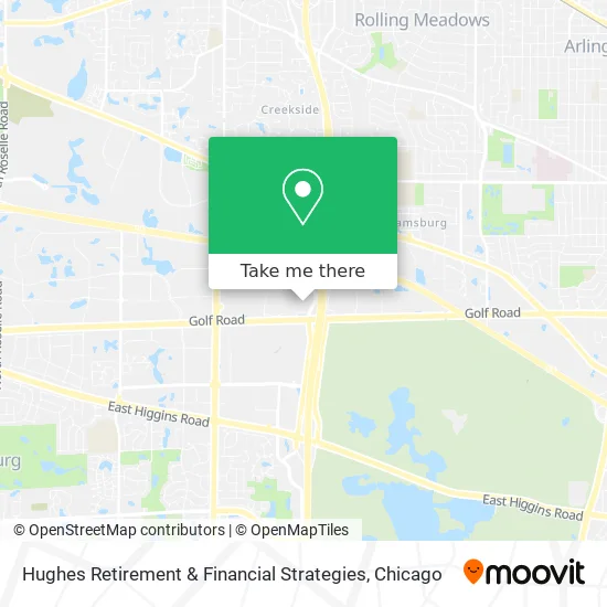 Hughes Retirement & Financial Strategies map