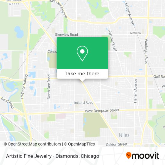 Mapa de Artistic Fine Jewelry - Diamonds
