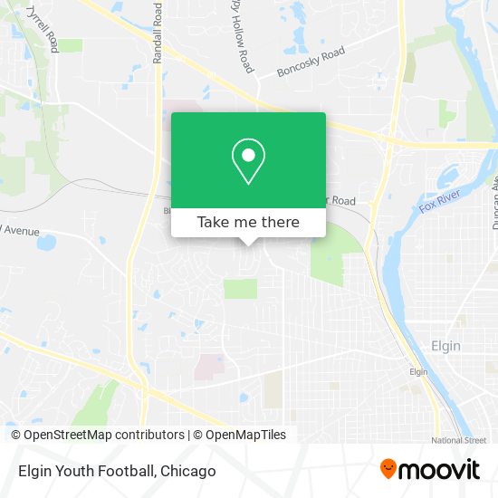 Mapa de Elgin Youth Football