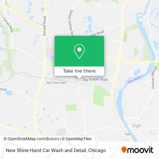 New Shine Hand Car Wash and Detail map