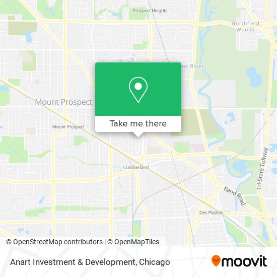 Anart Investment & Development map