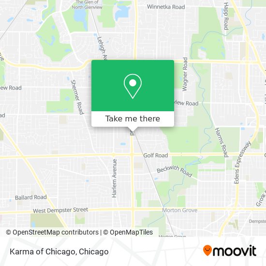 Karma of Chicago map