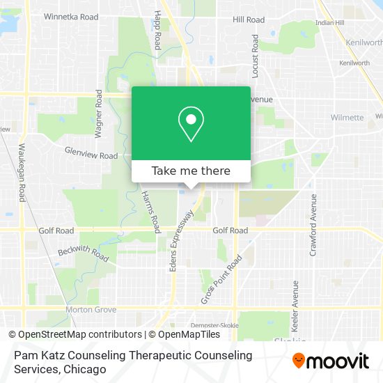 Pam Katz Counseling Therapeutic Counseling Services map