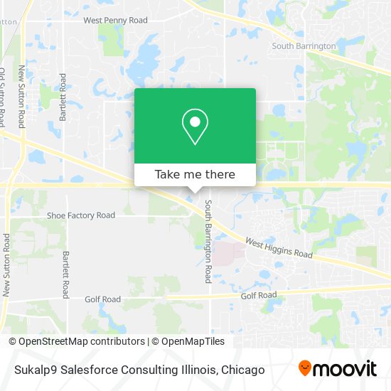 Mapa de Sukalp9 Salesforce Consulting Illinois