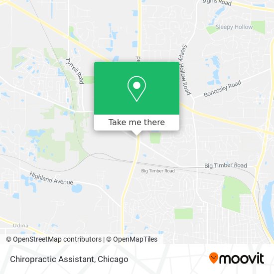 Chiropractic Assistant map