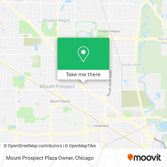 Mount Prospect Plaza Owner map