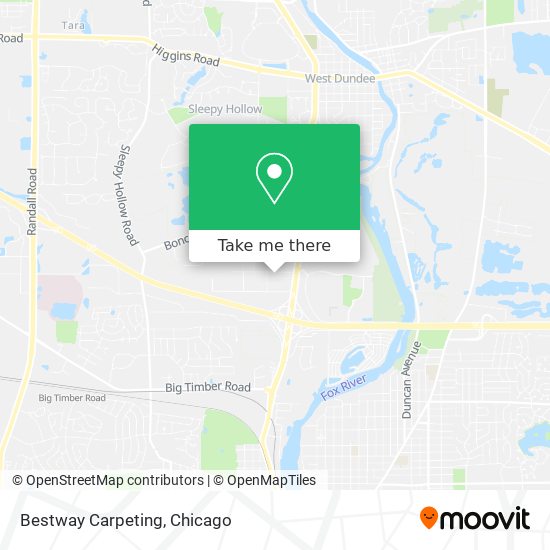 Bestway Carpeting map