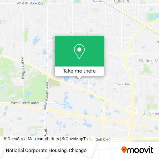 National Corporate Housing map