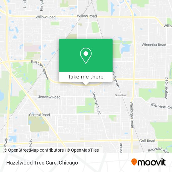 Hazelwood Tree Care map