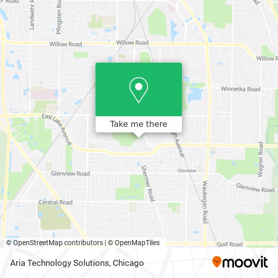 Aria Technology Solutions map