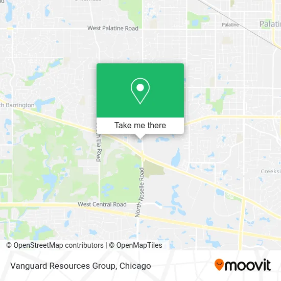 Vanguard Resources Group map