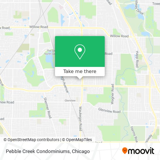 Pebble Creek Condominiums map