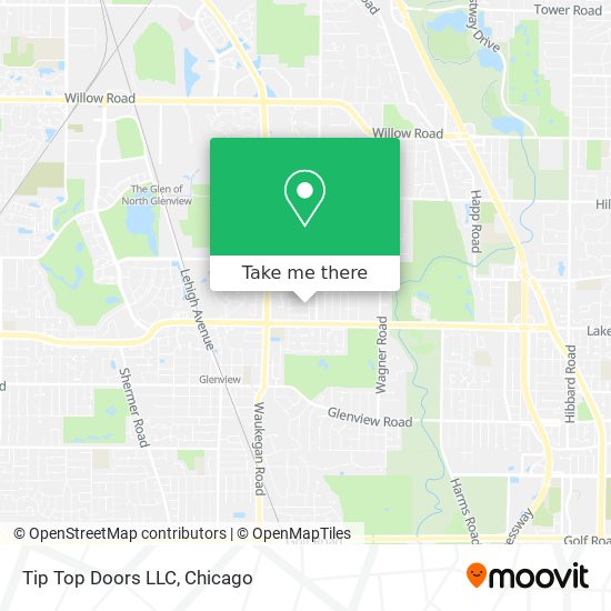 Tip Top Doors LLC map