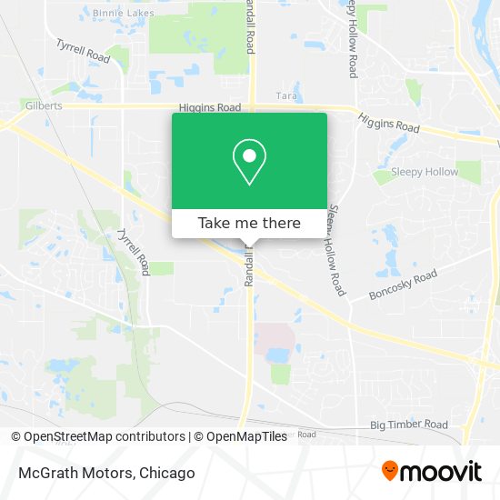 McGrath Motors map