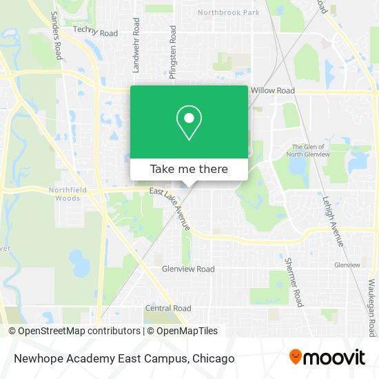 Newhope Academy East Campus map