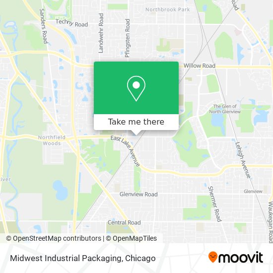 Mapa de Midwest Industrial Packaging