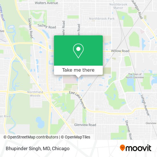 Bhupinder Singh, MD map