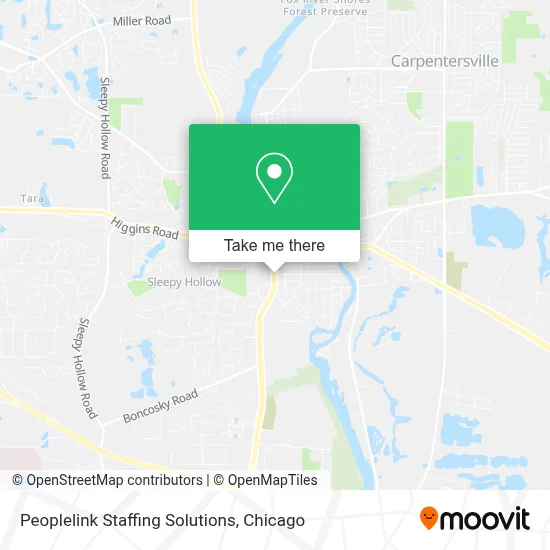 Peoplelink Staffing Solutions map