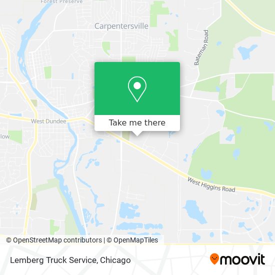 Lemberg Truck Service map