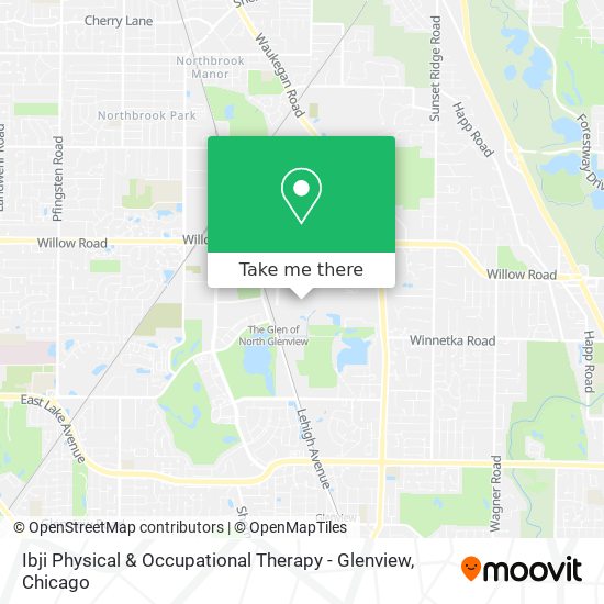 Ibji Physical & Occupational Therapy - Glenview map