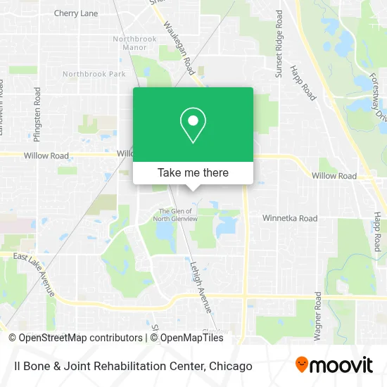 Il Bone & Joint Rehabilitation Center map