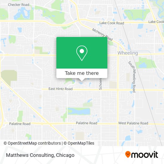 Matthews Consulting map