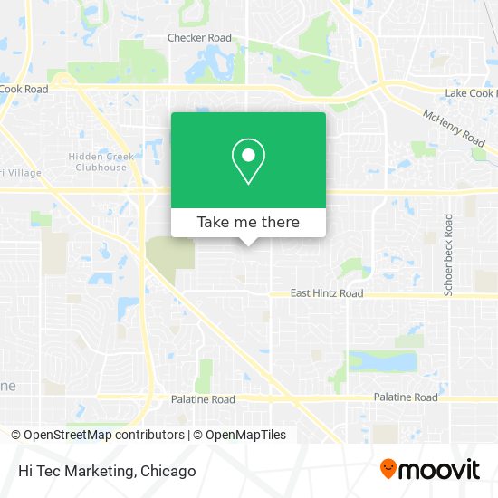 Hi Tec Marketing map