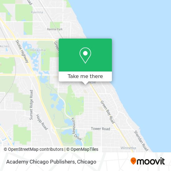 Academy Chicago Publishers map