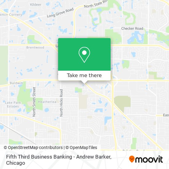 Fifth Third Business Banking - Andrew Barker map