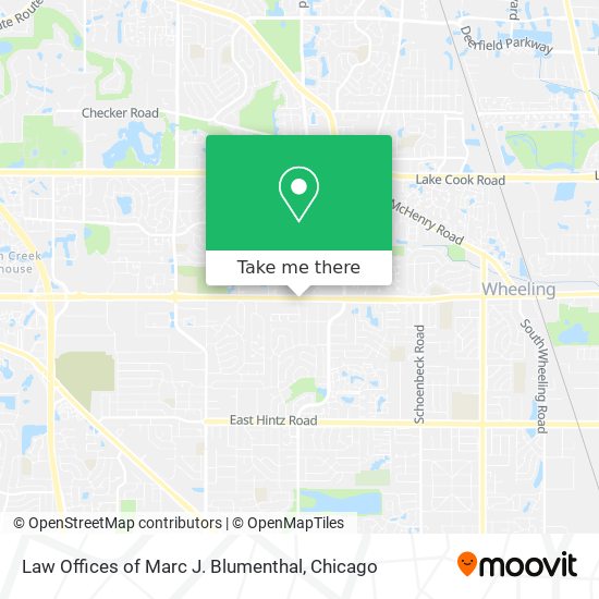 Mapa de Law Offices of Marc J. Blumenthal