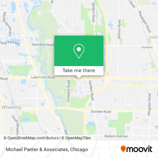 Michael Panter & Associates map