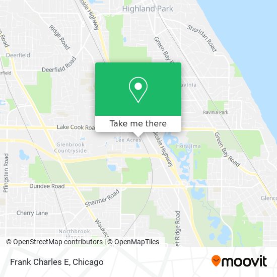 Mapa de Frank Charles E