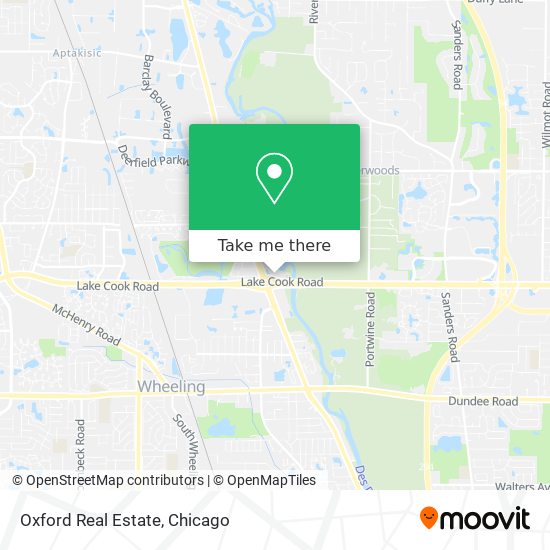 Oxford Real Estate map