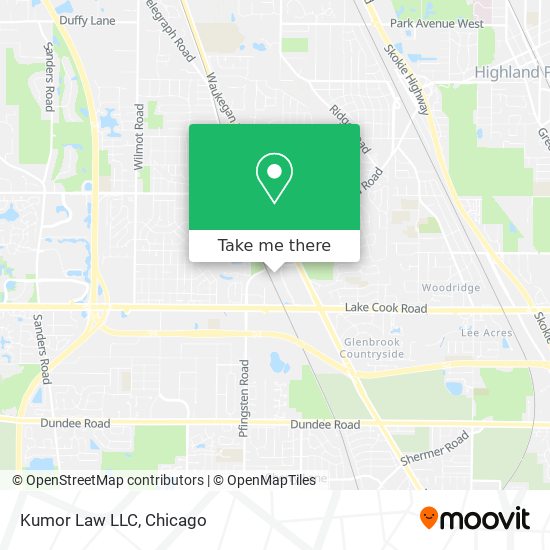 Kumor Law LLC map