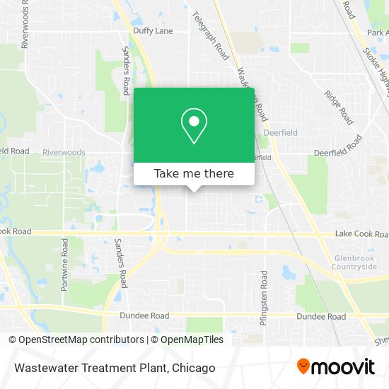 Wastewater Treatment Plant map