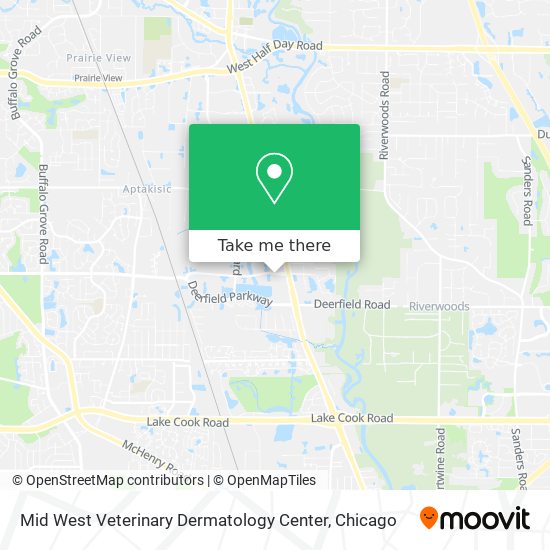 Mid West Veterinary Dermatology Center map