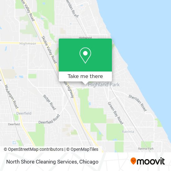 North Shore Cleaning Services map