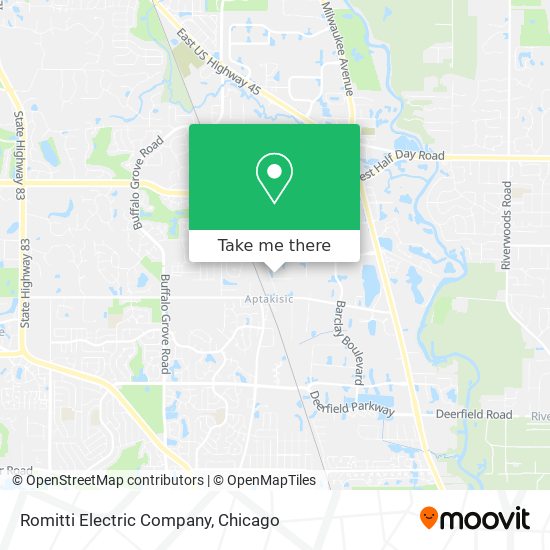 Romitti Electric Company map