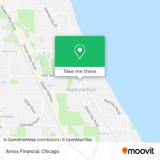 Amos Financial map