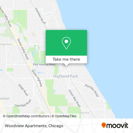 Woodview Apartments map