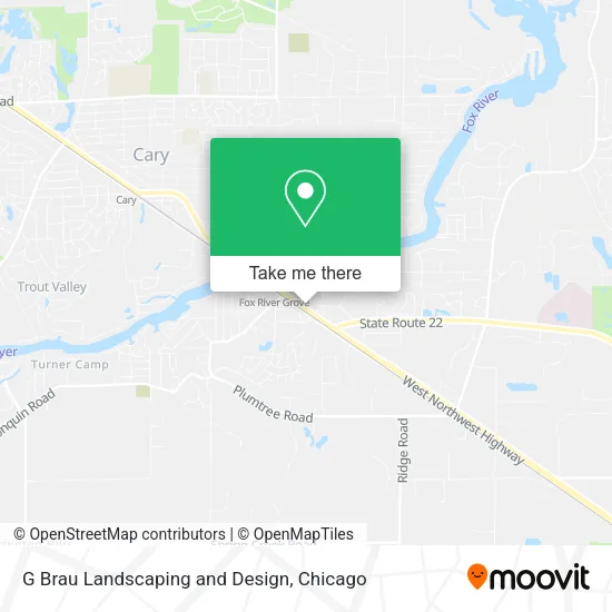 G Brau Landscaping and Design map