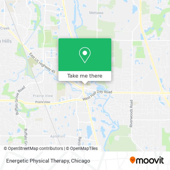 Energetic Physical Therapy map