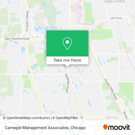 Carnegie Management Associates map