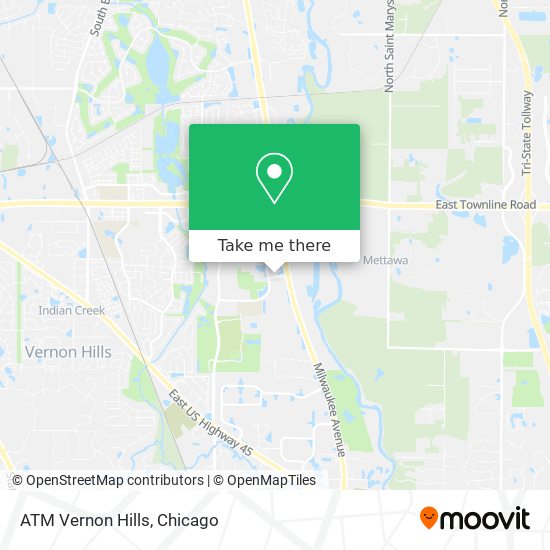 ATM Vernon Hills map